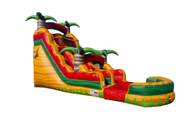 18 FT Inflatable Water Slide Giant Backyard Fun for Kids & Teens - Image 3